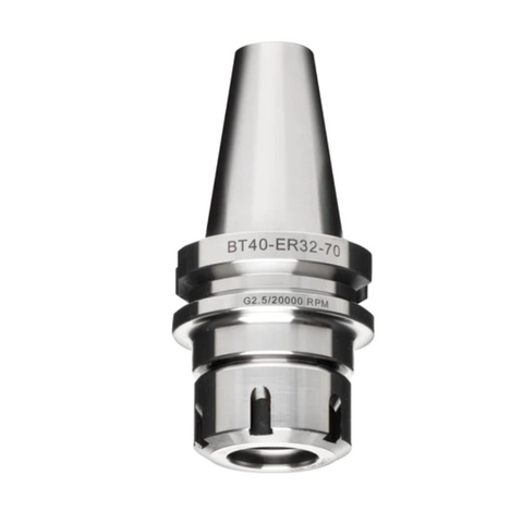 Omega Products BT40 ER Collet Chuck - ER40 - 15,000RPM - G6.3 - 300mm Gauge Length - Form AD