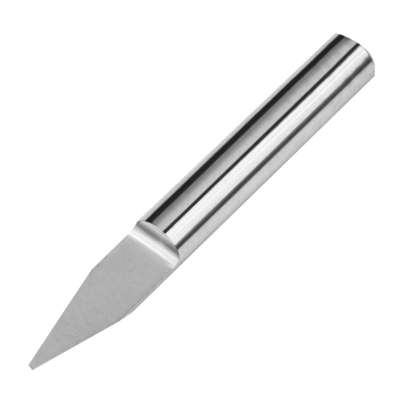 Vortex Carbide Engraving Cutter - Tip Half Round 30° - 0.4mm - 3.175 ...