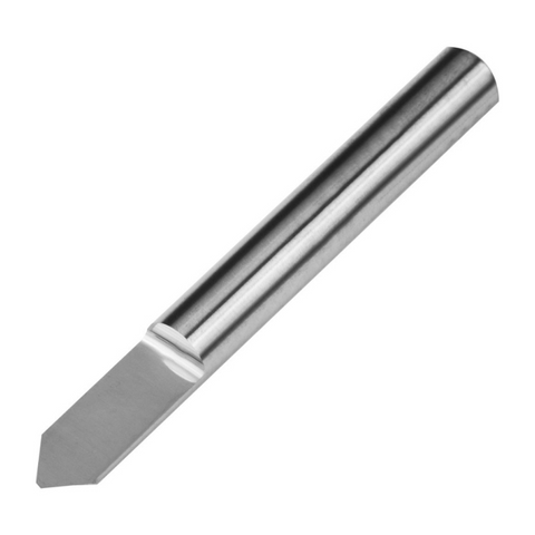 Vortex Carbide Engraving Cutter - Tip Half Round 90° - 0.1mm - 3.175 (1/8)