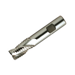 Europa Tools HSS-E Roughing End Mill - Uncoated 3 Flute Short Length - 37° Helix Angle - For Aluminium - 12mm