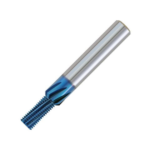 Carmex Thread Mills Solid Carbide - Fast Type - With Internal Coolant Bore - UN (UNC UNF UNEF UNS) - 3/4 x 16 - MT8