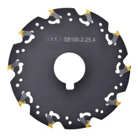 Y.T. Indexable Slitting Saw - 200mm Diameter 3.5mm Width 76.5mm Cutting Depth 26 Teeth