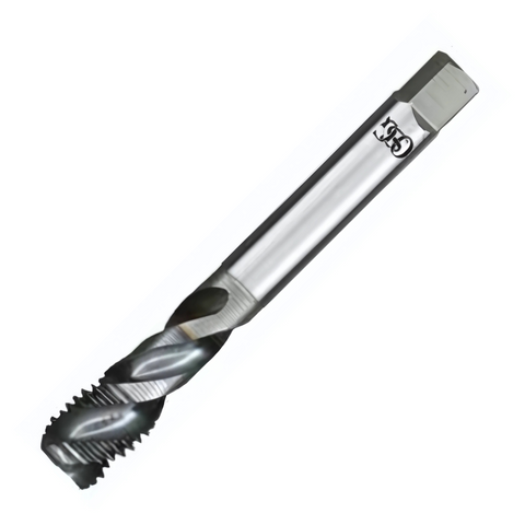 OSG Threading Tap Metric A- Spiral Flute - LH Powder Metal Left Hand - TiCN Coated - Blind Holes DIN376 - M12 x 1.75