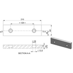 Nicon Lockdown Jaw Machine Vice - 210mm Jaw Width - 480mm Max Jaw Opening (MMV-200)