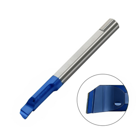 Carmex Carbide Tiny Tool - Boring Bar - MTR - BMK Grade - 2.1mm Minimum Diameter x 10mm Reach x R0.15