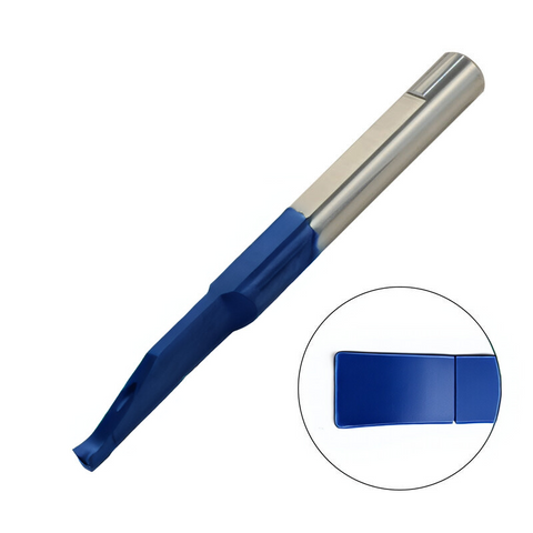 Carmex Carbide Tiny Tool - Deep Face Grooving - MVR - BMK Grade - 10mm Minimum Diameter x 3mm Groove Width x 22mm Groove Depth