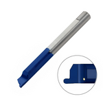 Carmex Carbide Tiny Tool - Full Radius Face Grooving - MZR - BMK Grade - 8mm Minimum Diameter x 1.5mm Groove Width