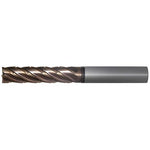 OSG Carbide 5 Flute End Mill Square Edge - Long Length With Chipbreaker - For Side Milling upto 4xD - 6mm