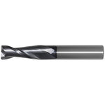 OSG Carbide 2 Flute End Mill Corner Radius TiAlN Coated - Regular Length Centre Cutting For General Applications - 4mm x R0.4