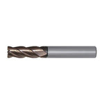 OSG Carbide 4 Flute End Mill Corner Radius TiSlN Coated - For Exotic Materials - 4mm x R0.5