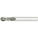 OSG Carbide 2 Flute End Mill Ball Nose - Regular Length Centre Cutting For General Applications - 1mm