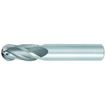 OSG Carbide 4 Flute End Mill Ball Nose - Regular Length Centre Cutting For General Applications - 4mm