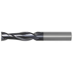 OSG Carbide 2 Flute End Mill Square TiAlN Coated - Long Length Centre Cutting For General Applications - 25mm