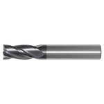 OSG Carbide 4 Flute End Mill Square TiAlN Coated - Regular Length Centre Cutting For General Applications - 10mm