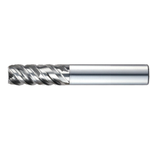 Widin Carbide Corner Radius End Mill For Stainless & Exotics - 4 Flute Double Core- Variable Helix - 8mm x R0.5