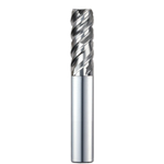 Widin Carbide Corner Radius End Mill For Stainless & Exotics - 4 Flute Double Core- Variable Helix - 10mm x R0.5