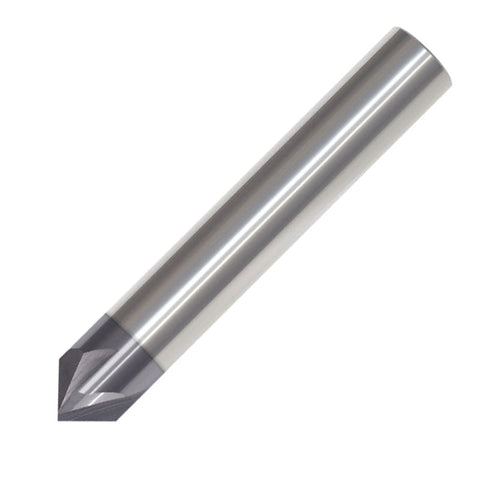 Vortex Carbide Chamfer/Countersink Cutter - ALTiN Coated 90° - 6mm