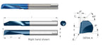 Carmex Carbide Tiny Tool - Drill, Boring, Chamfer, Turning & Facing Tool (CMR) - Grade BMK - 6mm Drill Diameter x Reach 12mm