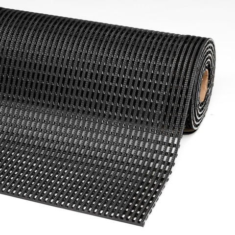 Work Well Mats Industrial grade welded duckboard design - Deck-Safe - 600x1000x12mm (BK/BK)