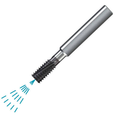 JBO Thread Mill for External Threads - GFM - Metric/Metric Fine - Through Coolant -  UnCoated - 16mm x 2