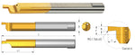 Carmex Carbide Tiny Tool - Face Grooving - MFL - Grade BMK - 6mm Minimum Diameter x 0.75mm Groove Width