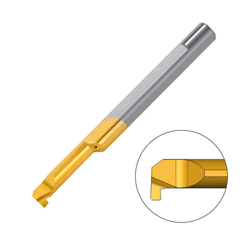 Carmex Carbide Tiny Tool - Grooving - MGR - BXC Grade - Minimum Diameter 7.1mm x 2mm Groove Width x 15mm Reach