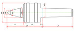 Widin Live Centre - Heavy Duty & Weight Requirements Lathe - Minimizes Bite Interference - NKB Type - NO.6