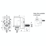 Omega Products Radial Tool Head - DIN5482 - ER32 - Right Hand