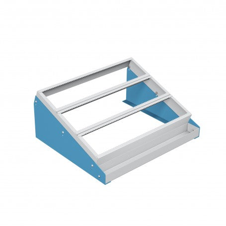 Polstore NC Tool Stand - ISO/SK50 - Light Blue - 558mm (W) x 500mm (D) x 255mm (H)