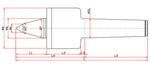 Widin Live Centre - High Speed Rotational - Long Life - Minimizes Bite Interference - SMPB Type - NO.3