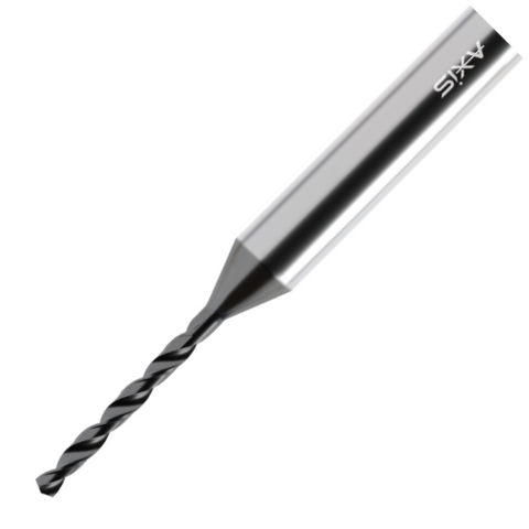 Axis Micro Carbide Drill - Axicoat Long flute length T3130 (8-12xD) - 0.78 Diameter