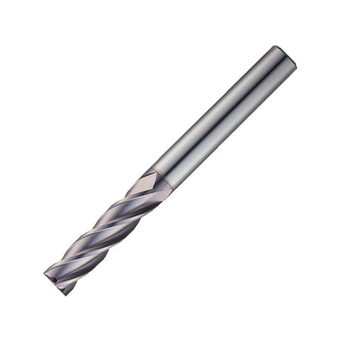 Widin Carbide End Mill - Square Edge 4 Flute - Long Length - 3mm