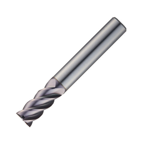 Widin Carbide End Mill - Square Edge - 4 Flute Regular Length - 45° Helix - 10mm