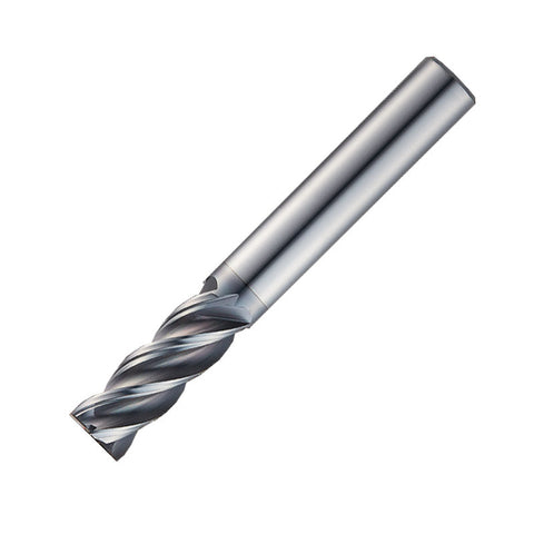 Widin Carbide End Mill For Stainless & Exotics - 4 Flute Variable Helix Square Edge - 4mm