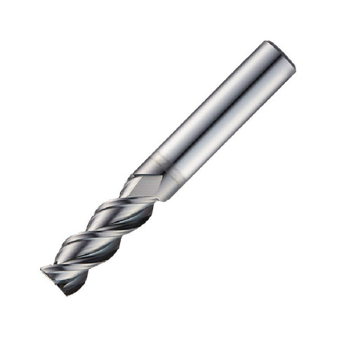 Widin Carbide Corner Radius End Mill For Aluminium & Non-Ferrous - 3 Flute - D.L.C Coated - 6mm x R0.5