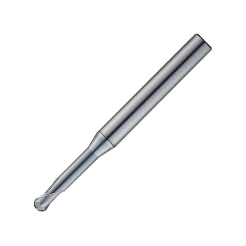 Widin Carbide Rib Processing End Mill - 2 Flute Ball Nose (ESRB71201040) - 1mm x 40mm(4mm Shank Dia)