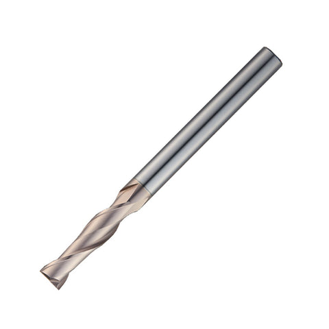 Widin Carbide Square End Mill For Mold & Die - 2 Flute Long Length - 2.5mm x 12mm