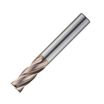 Widin Carbide Square End Mill For Mold & Die - Variable Index 4 Flute For Powerful Cutting - 1.5mm x 4mm