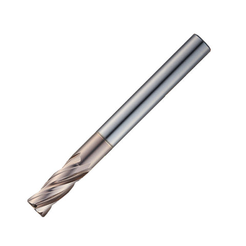 Widin Carbide Corner Radius End Mill For Mold & Die - Variable Index 4 Flute - 1mmx 12mm X R0.2