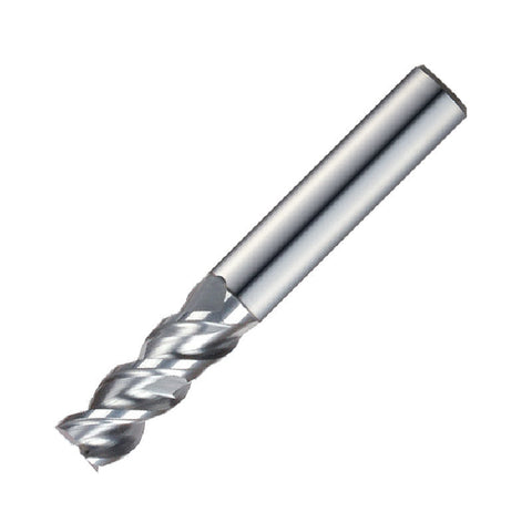 Widin Carbide End Mill For Stainless & Exotics - 3 Flute Double Core - Variable Helix - Chamfered Edge - 6mm