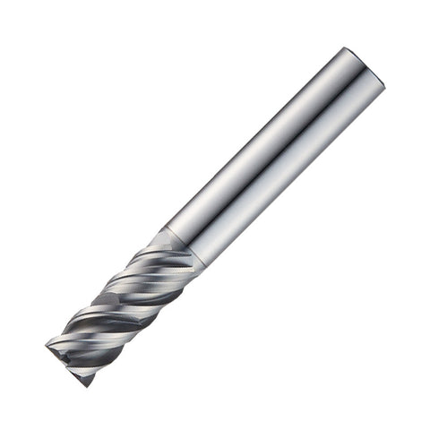 Widin Carbide End Mill For Stainless & Exotics - 4 Flute Double Core - Variable Helix - Chamfered Edge - 10mm