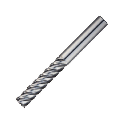 Widin Carbide End Mill For Stainless & Exotics - 5 Flute Variable Helix Neck Type Square Edge - 6mm