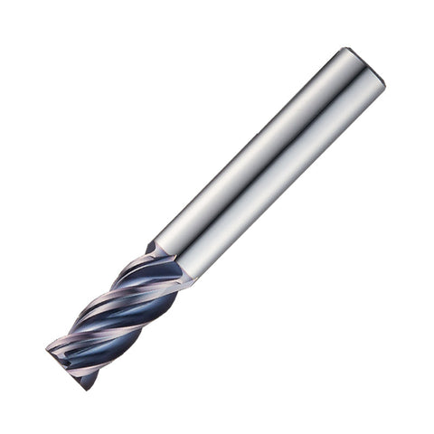 Widin Carbide Corner Radius End Mill For Stainless & Exotics - 4 Flute Variable Helix - 18mm x R0.3