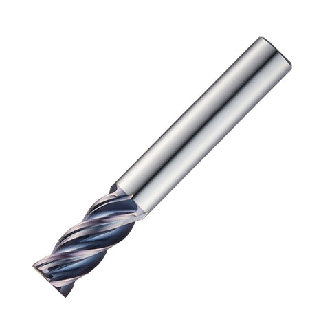 Widin Carbide Corner Radius End Mill For Stainless & Exotics - 4 Flute Variable Helix - 6mm x R1.5