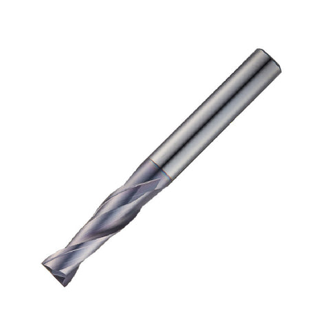 Widin Carbide End Mill - Square Edge - 2 Flute Extra Long Length - 4mm x 60mm