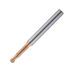 Widin Carbide End Mill - 2 Flute Long Neck- Ball Nose - 0.1mm x 0.3mm