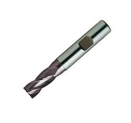 Europa Tools HSS-E End Mill - TiAlN Coated Multi Flute - Short Length - 9mm - protool-3ada